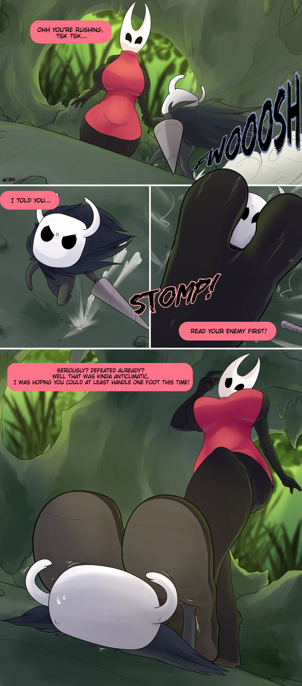 Hornet's Big Bug Feet Boss Battle page 2 full