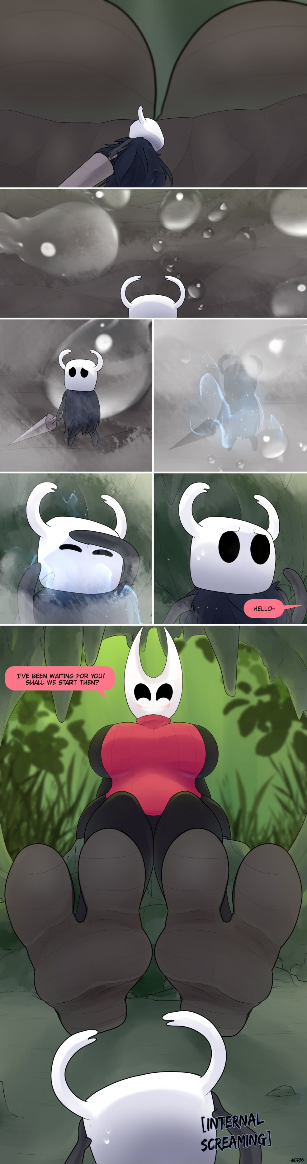 Hornet's Big Bug Feet Boss Battle page 9 full