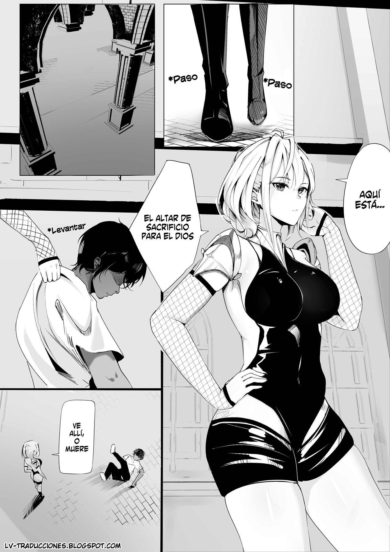 Sacrificio por el Demonio page 1 full