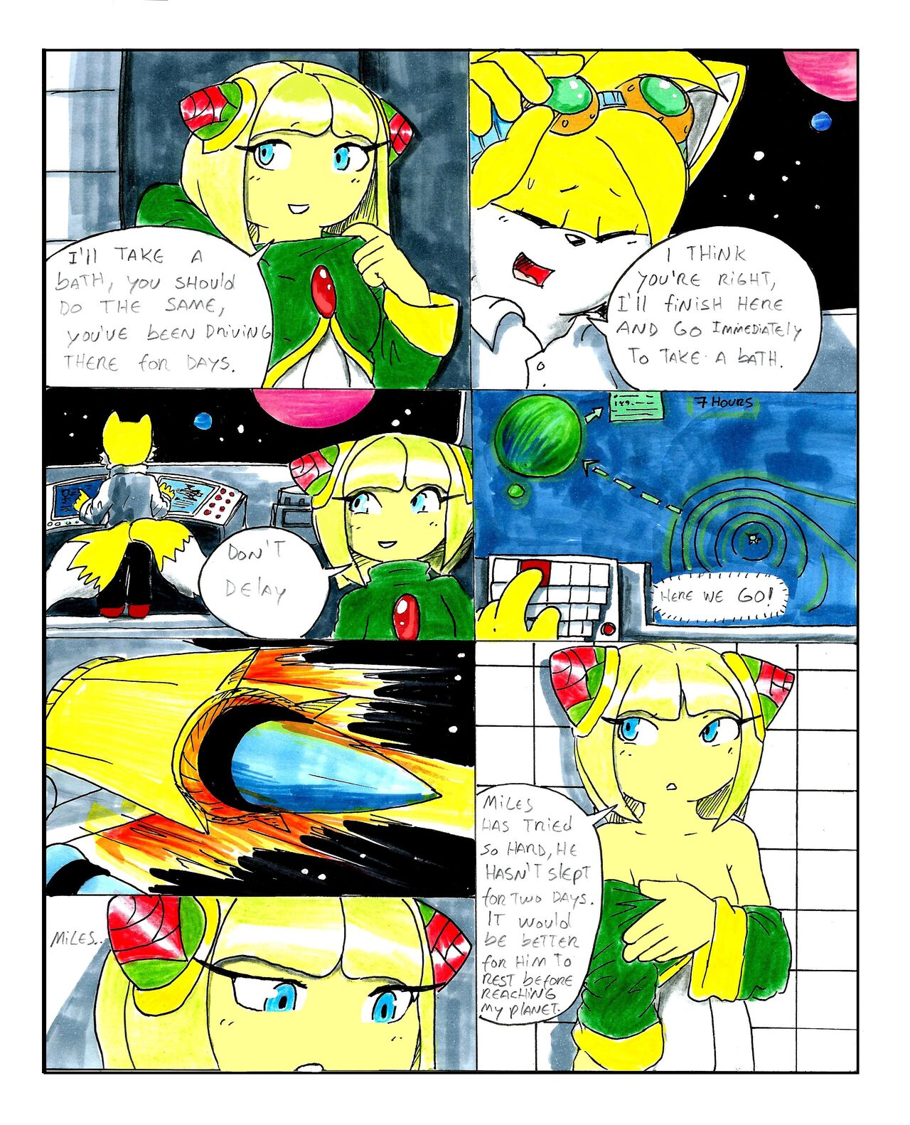 Six Girls and a Fox page 4 full