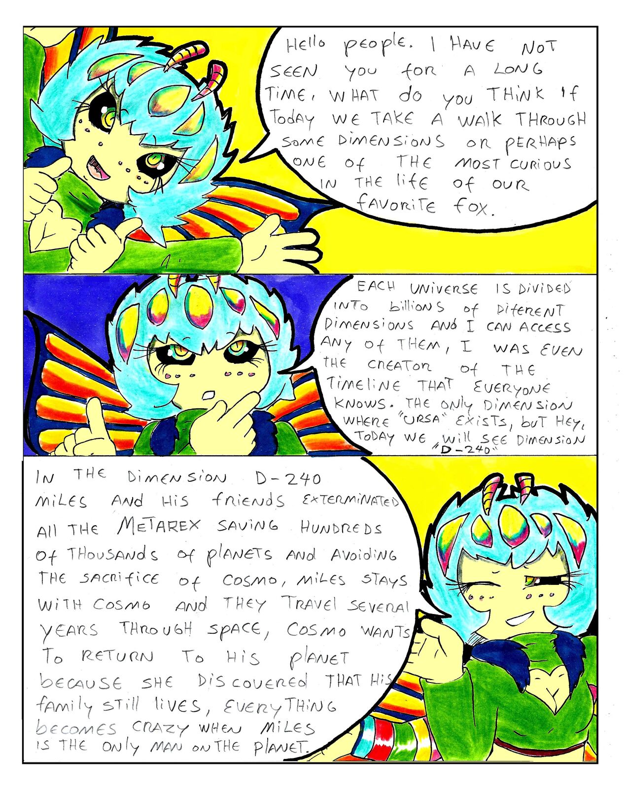 Six Girls and a Fox page 5 full
