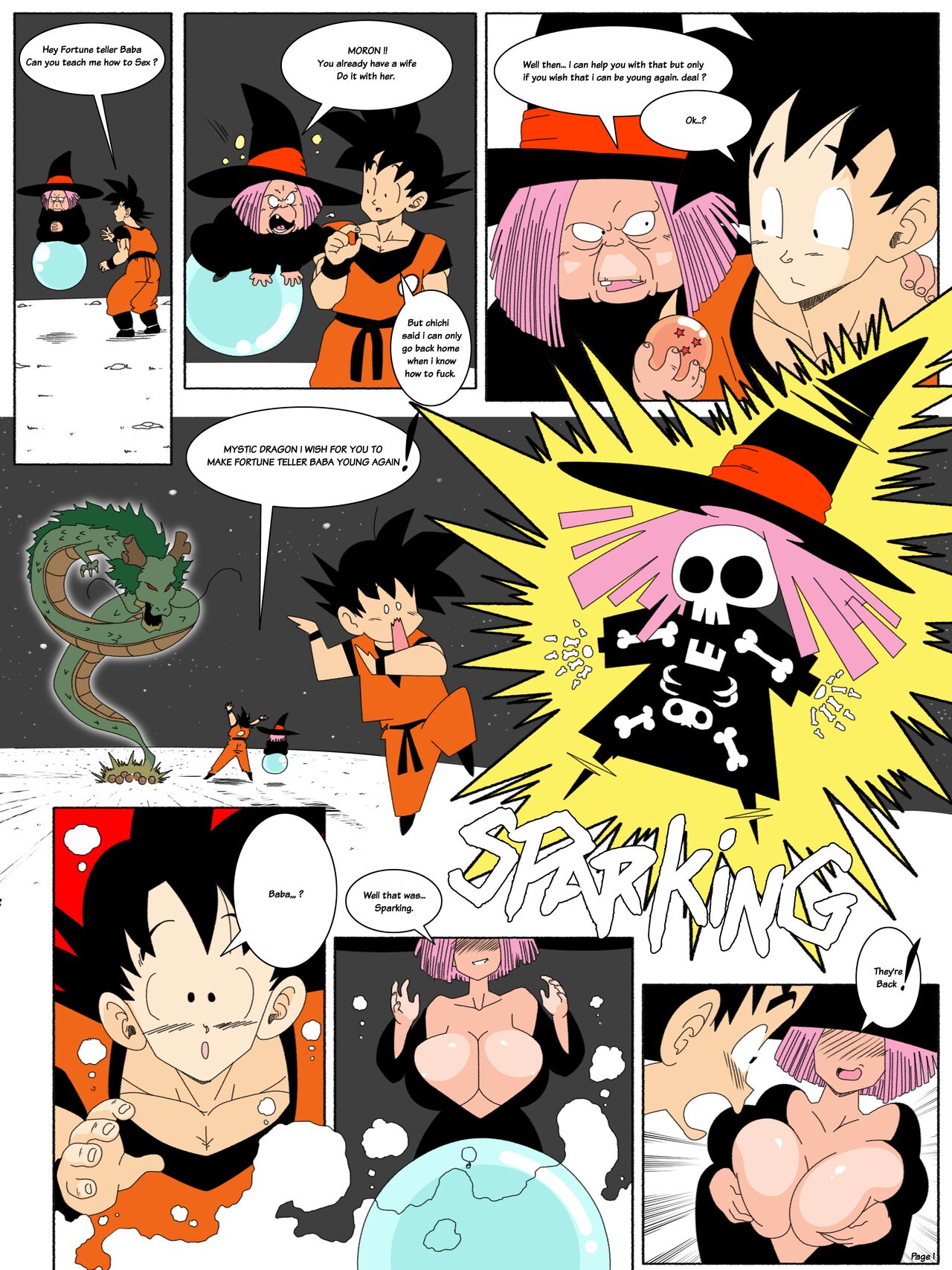 The MissAdventure of Fortune Teller Baba page 2 full