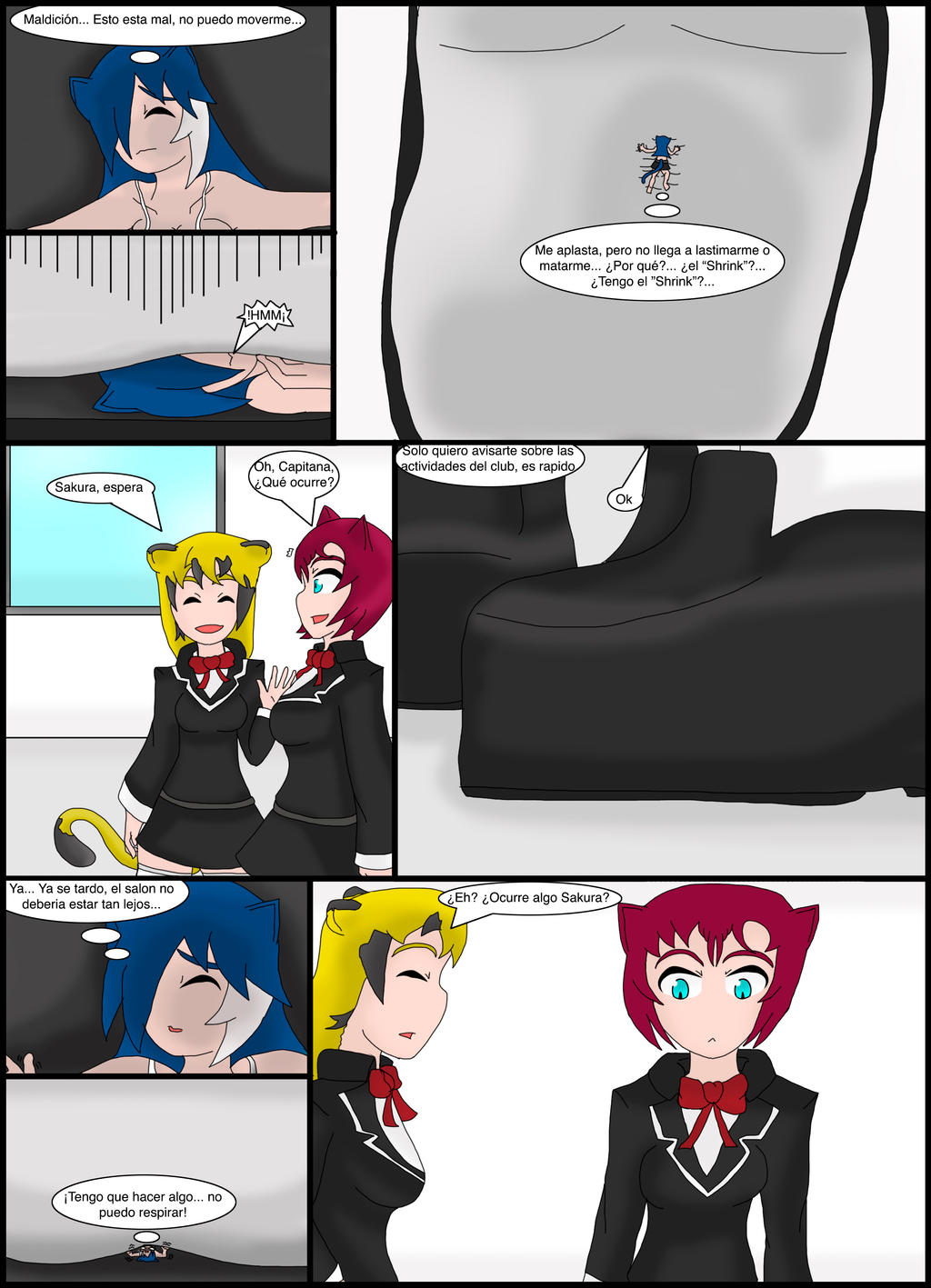 Hermanas Neko: A bad Dream page 7 full