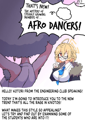Kibatsu! Fueyuku Afro Dancer no Nazo! | That's New! The Mystery of Steadily Growing Numbers of Afro Dancers! cover