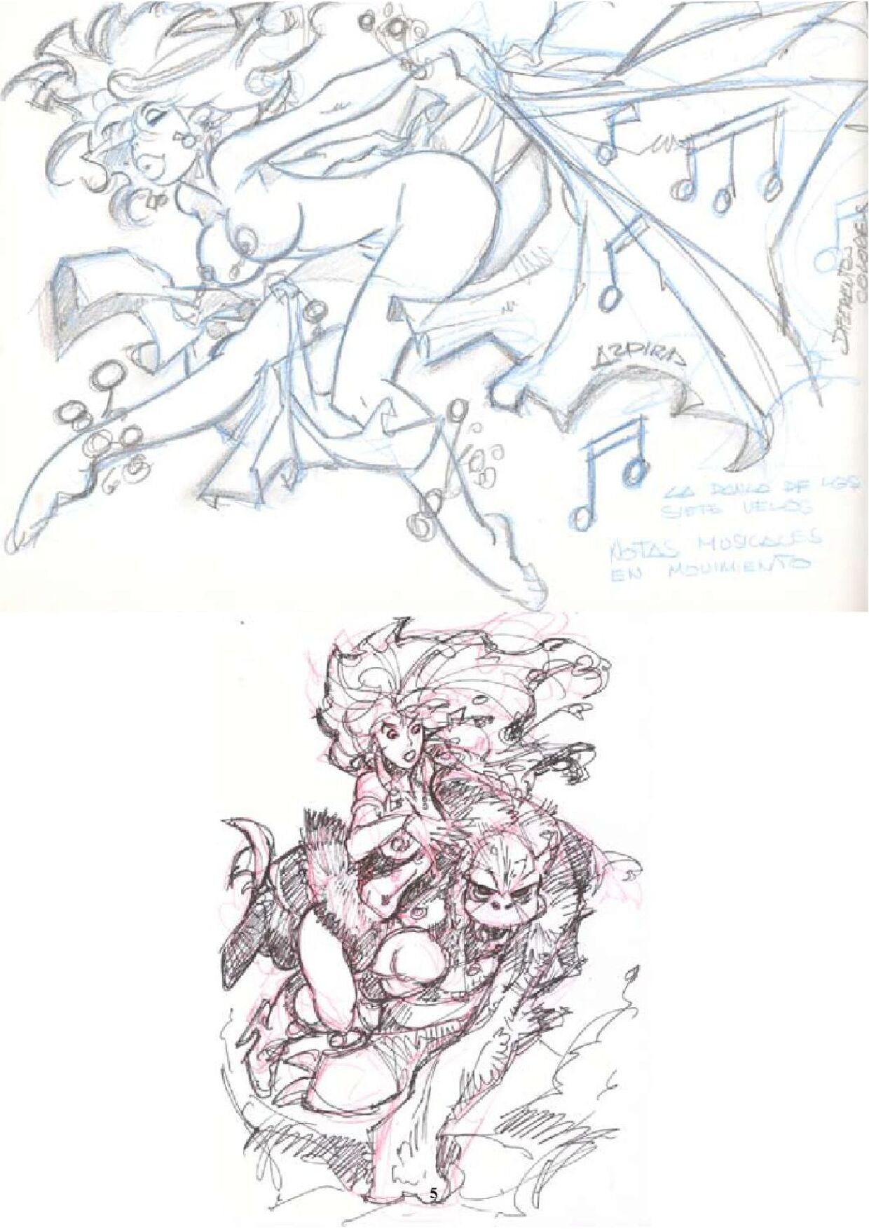 Sketch Book page 5 full