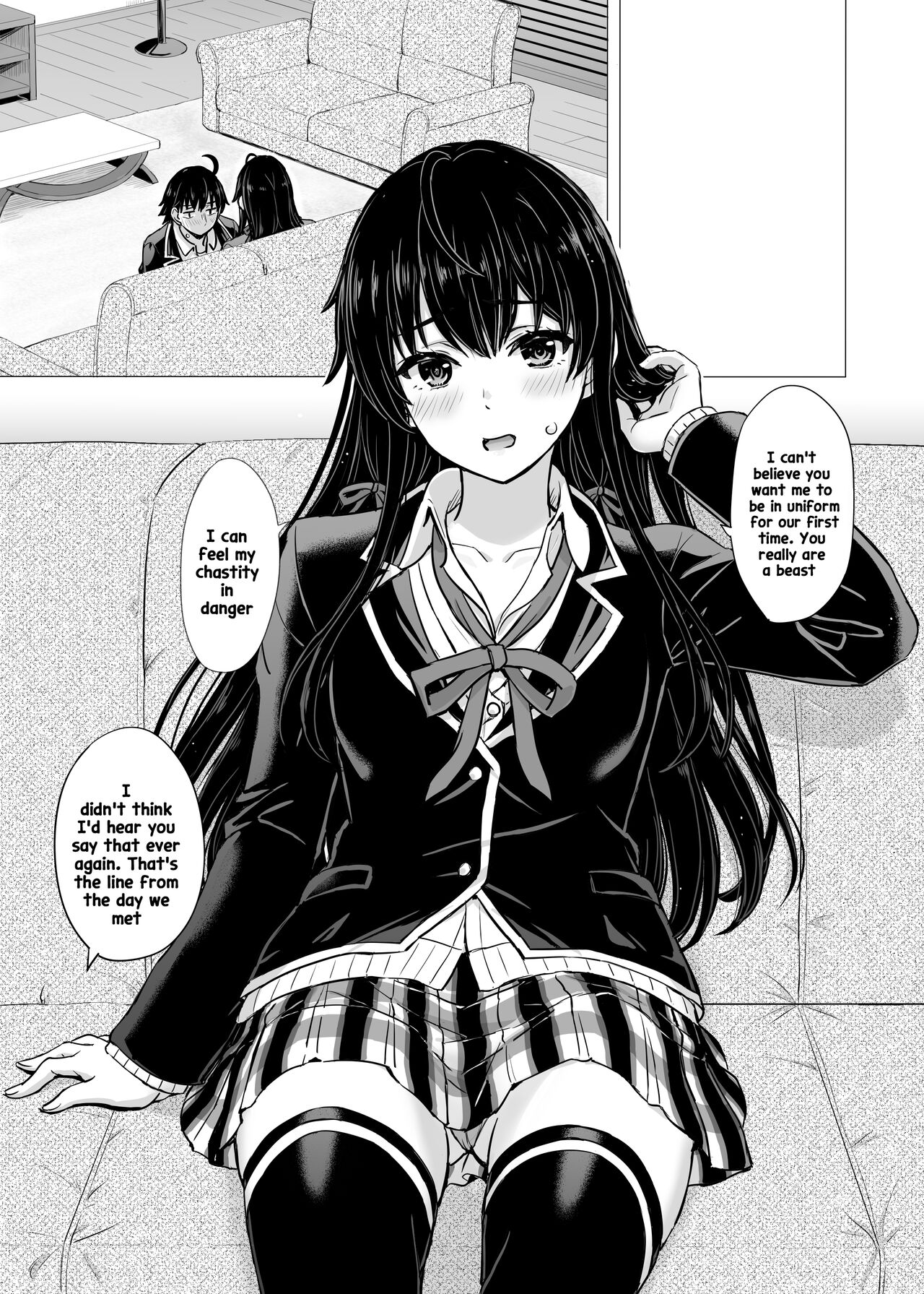 Yukinon Manga page 1 full