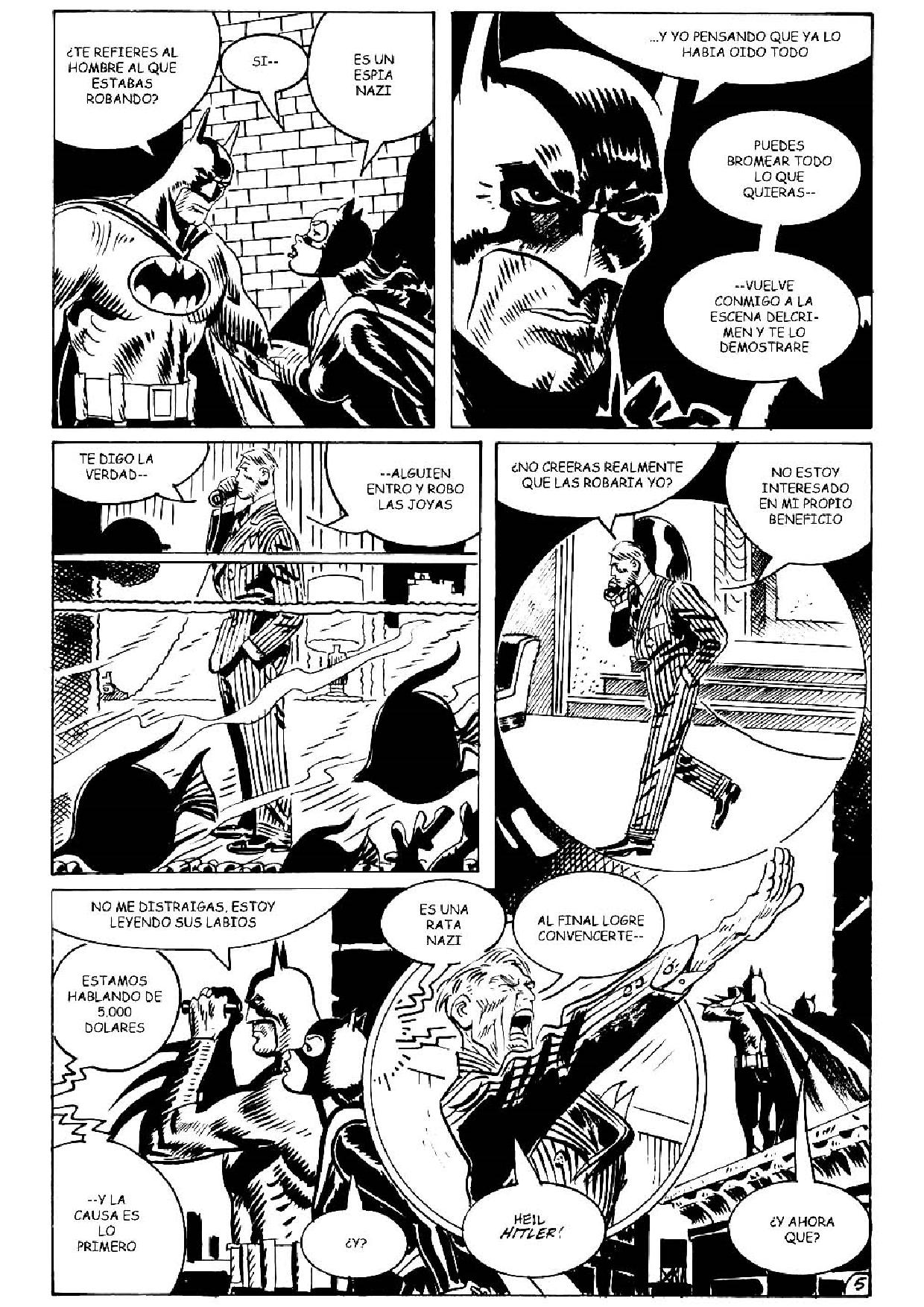 Batman Black and White: Apagon page 5 full