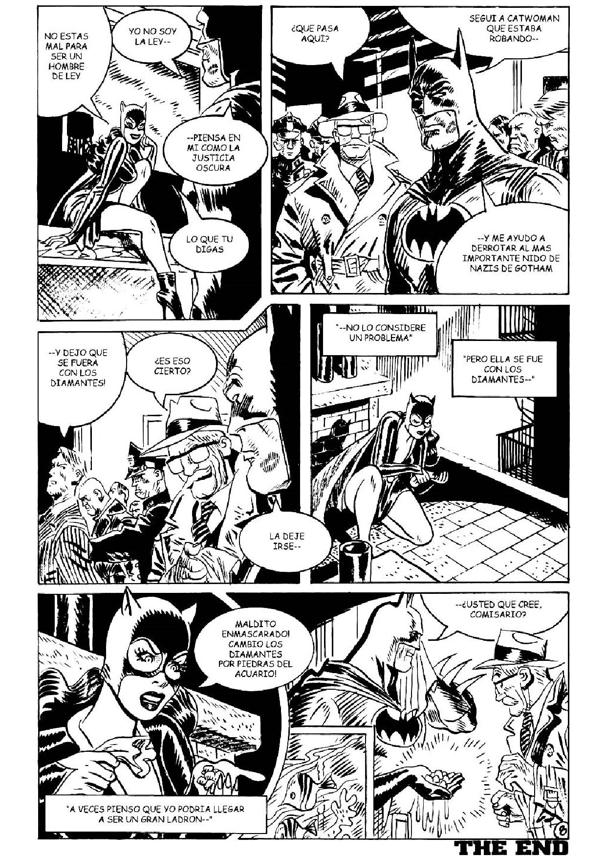 Batman Black and White: Apagon page 8 full