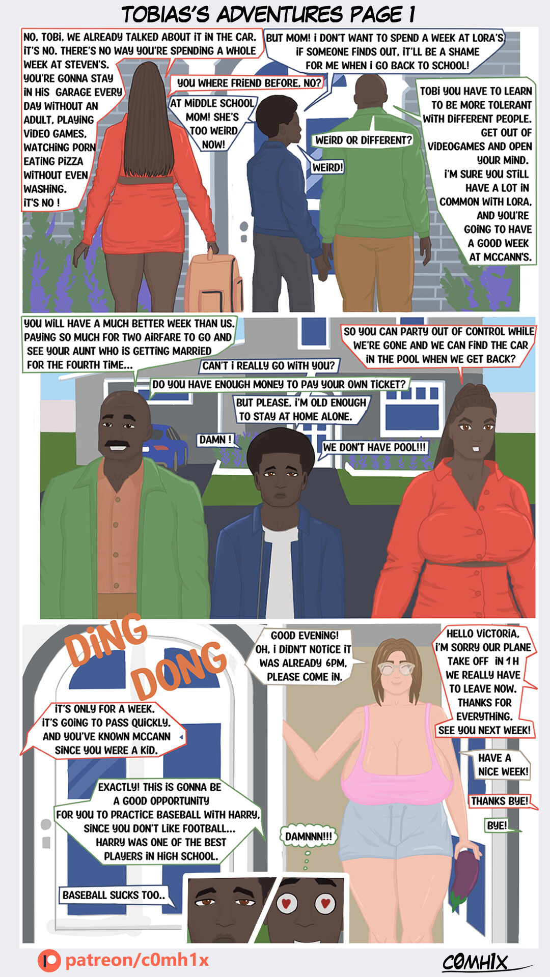 Tobias's Adventures page 3 full