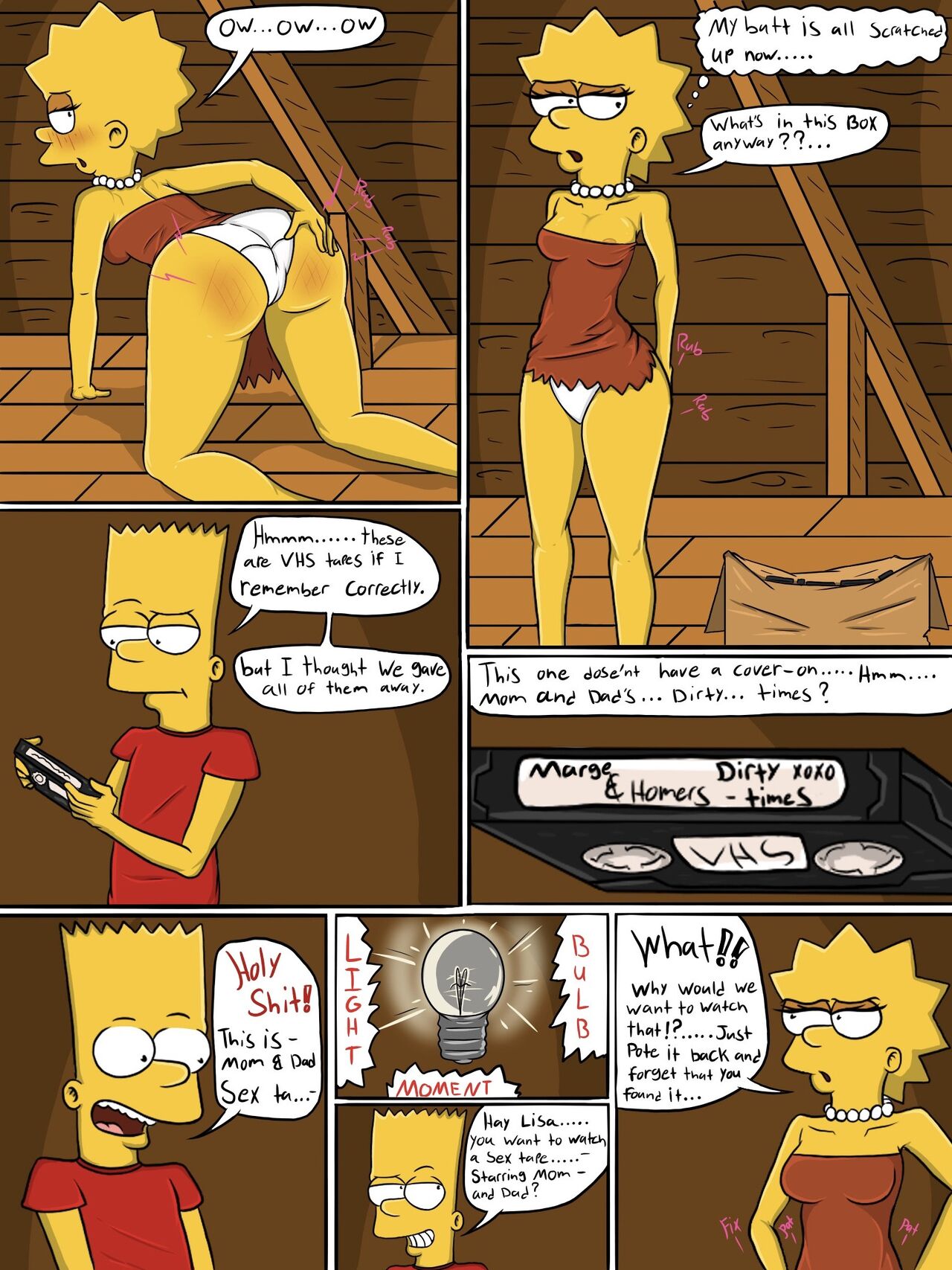 LisaMania 2024  Simpson sex comic page 6 full