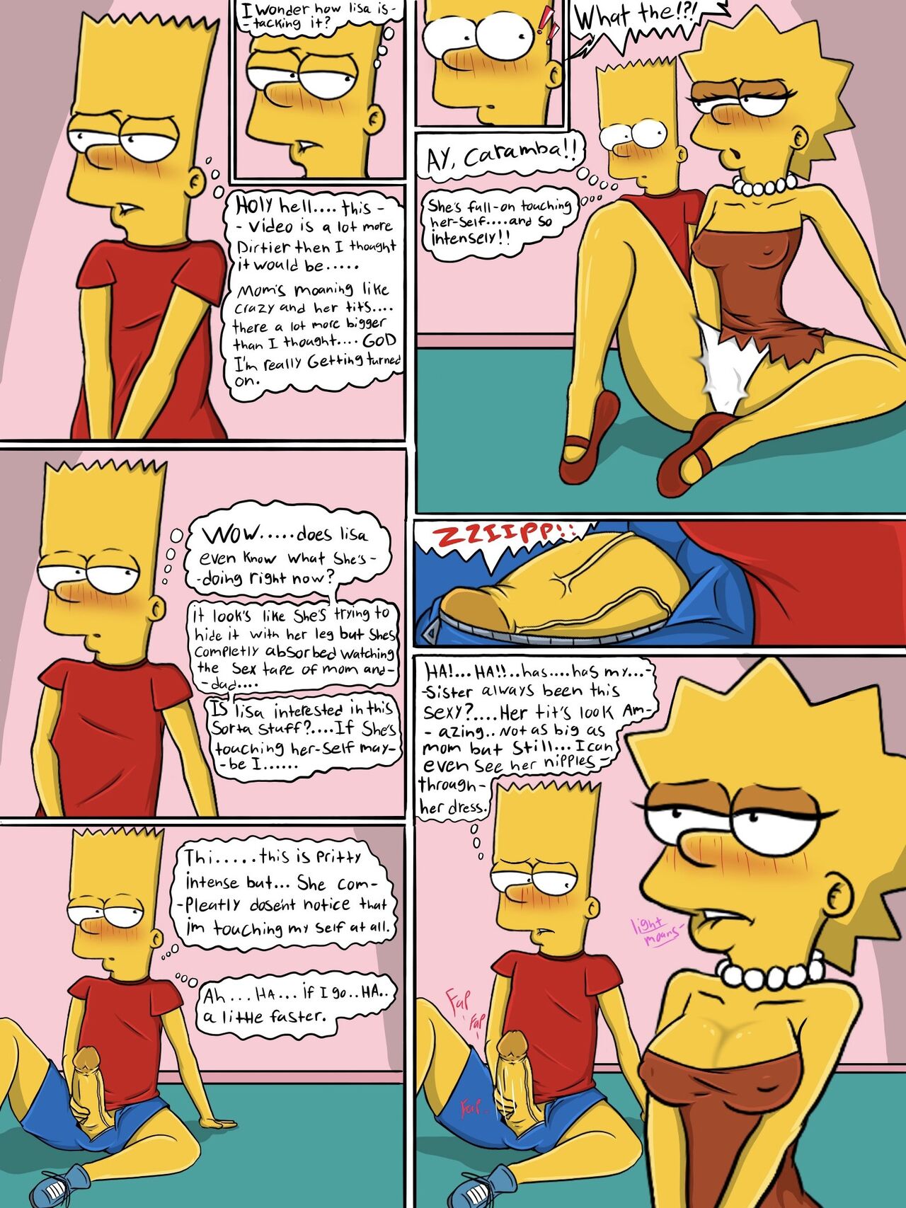LisaMania 2024  Simpson sex comic page 9 full