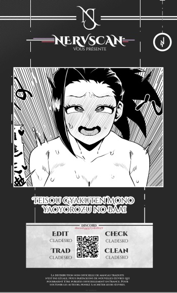 Teisou Gyakuten Mono Yaoyorozu no Baai cover