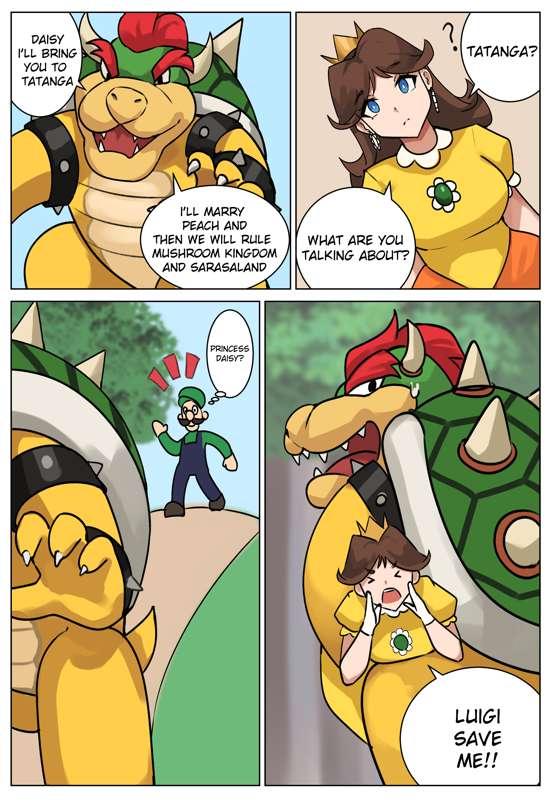 Daisy Comic page 1 full