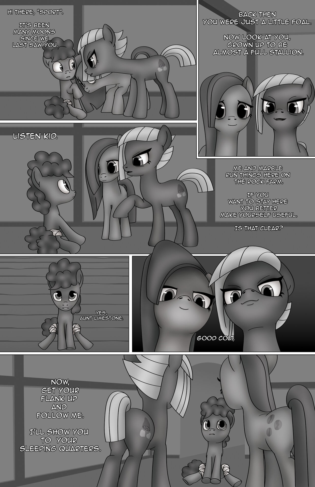 Pie Sisters Rape A Colt page 3 full