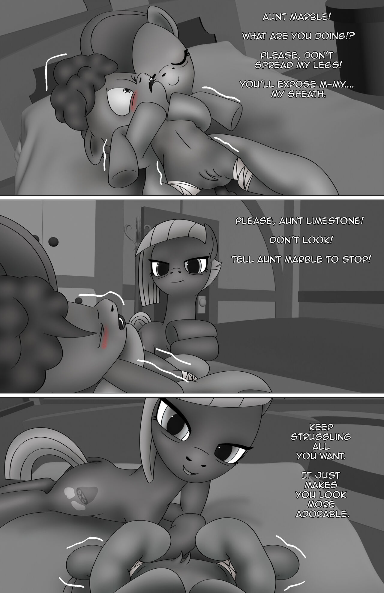 Pie Sisters Rape A Colt page 7 full