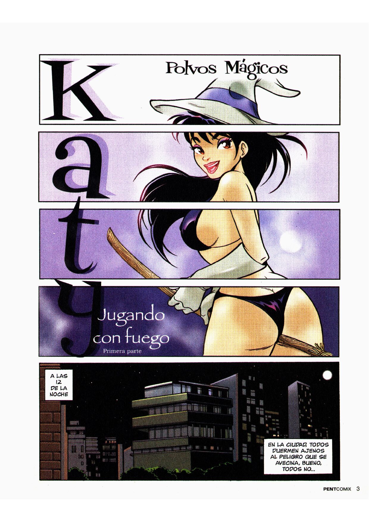 Penthouse Comix #69 page 3 full