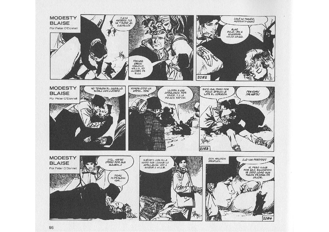 Modesty Blaise: Los Señores de la Guerra de Fénix page 5 full