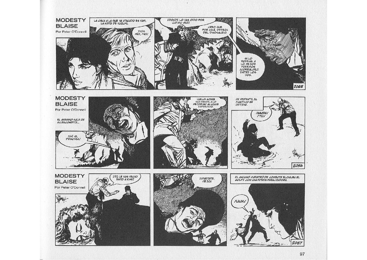 Modesty Blaise: Los Señores de la Guerra de Fénix page 6 full