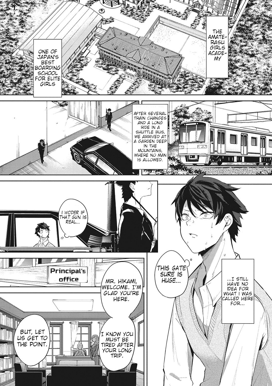 Amaterasu Jogakuin Bunkasai Ch. 1 | Amaterasu Girls' Academy Culture Festival Chapter 1 page 1 full
