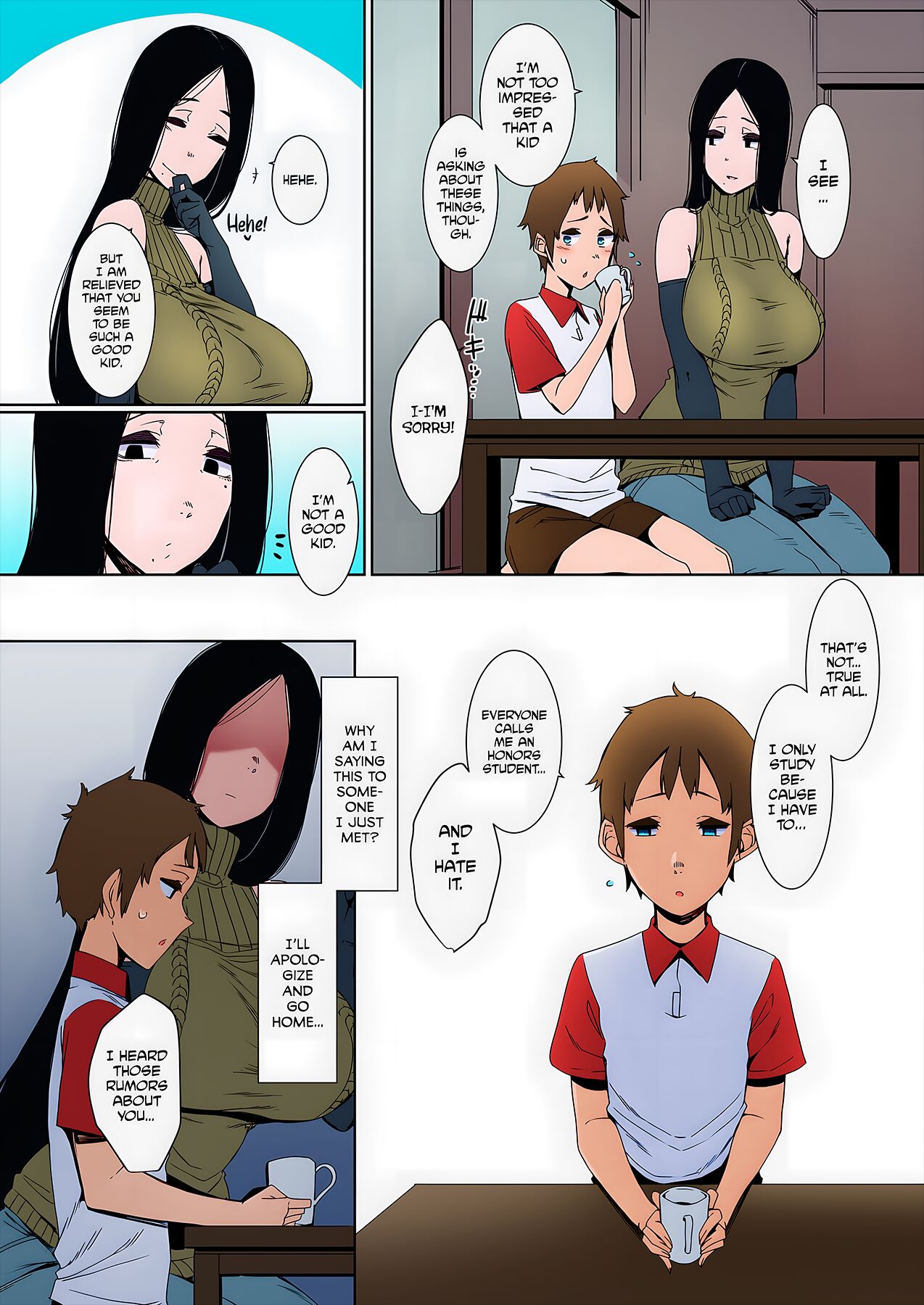 Douketsu no Mujina | Birds of a Feather  =The Lost Light= page 8 full