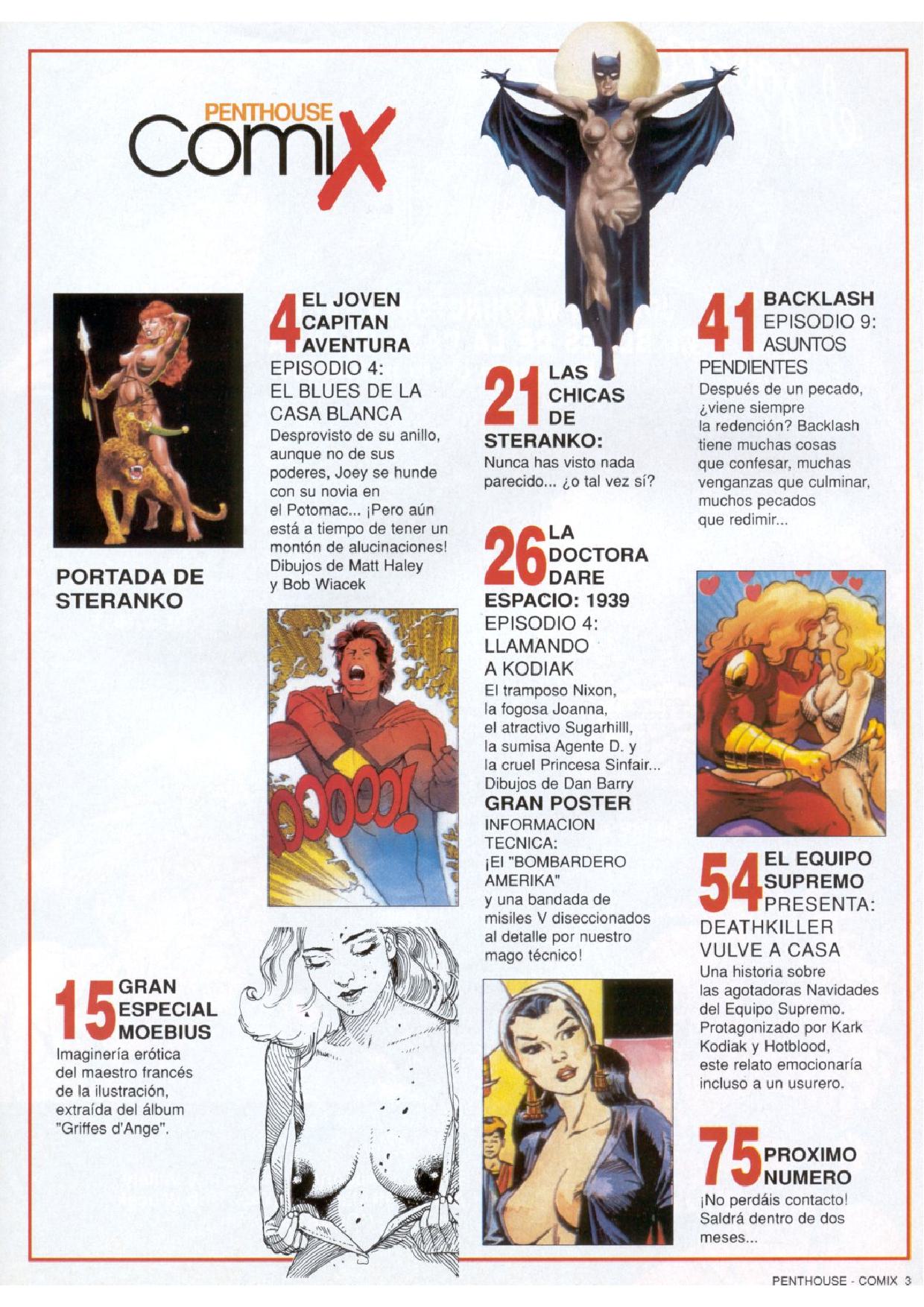 Penthouse Comix #11 page 3 full