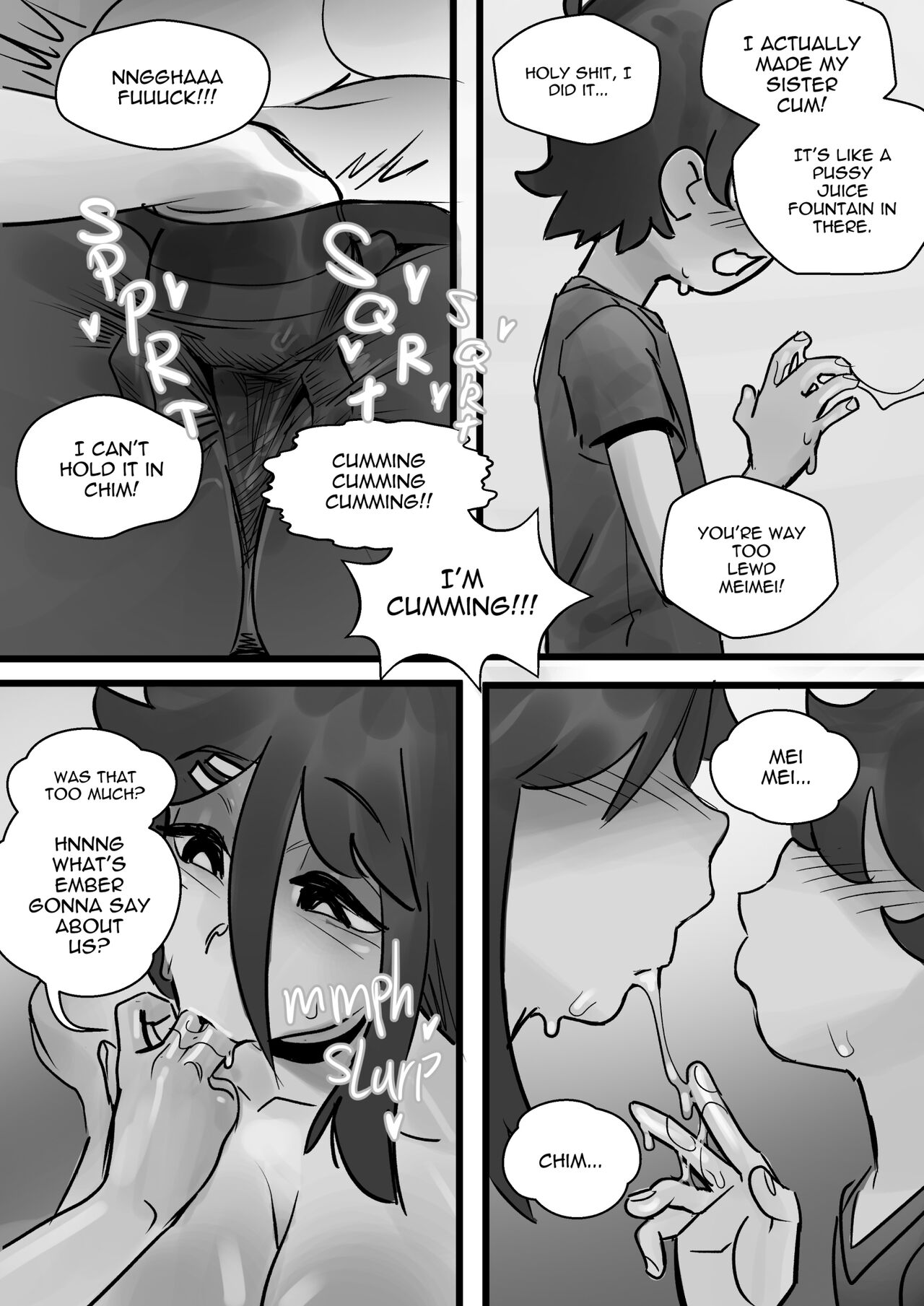 MeiMei &amp; her horny lil Brother page 8 full