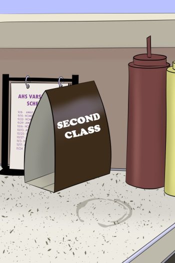 Second Class cover