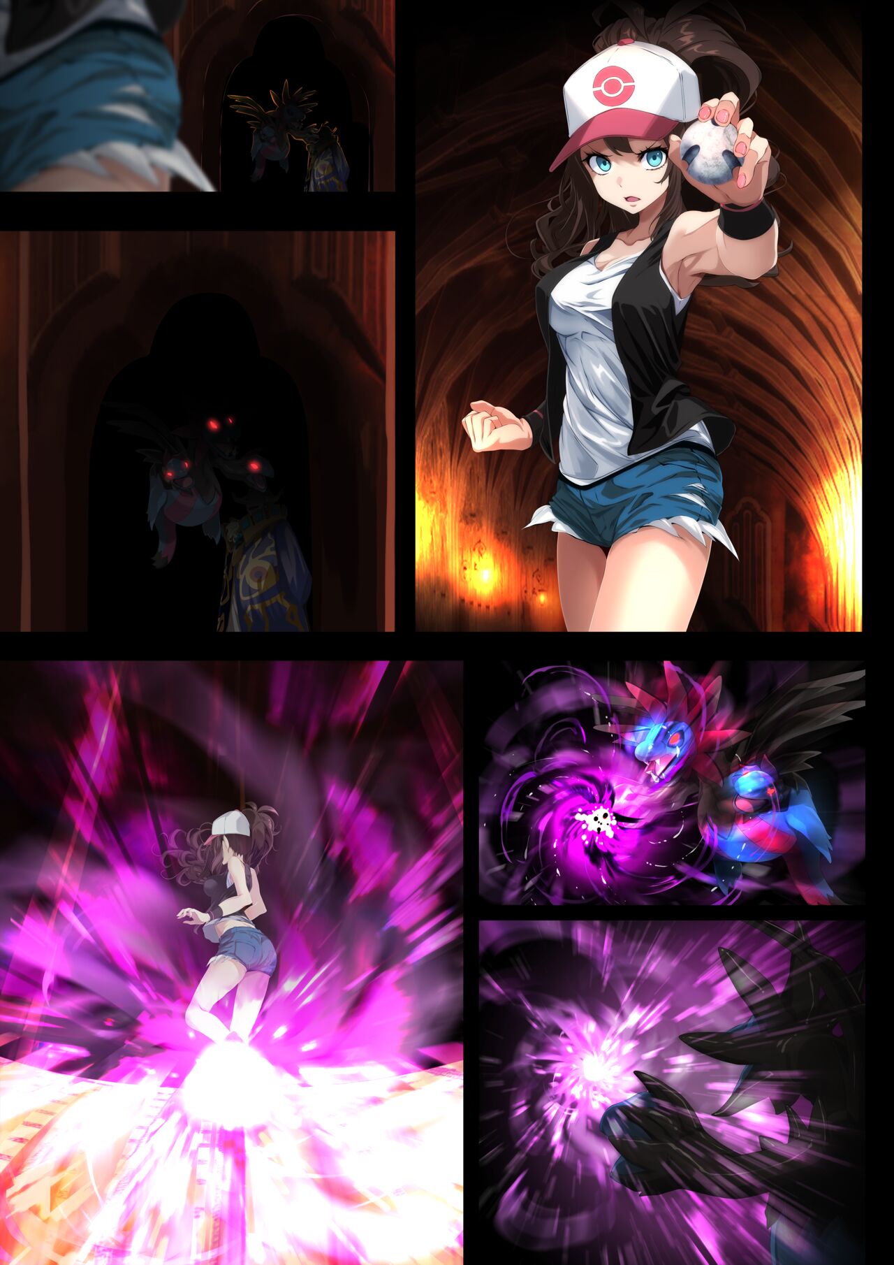 Manga Illustration Touko + Omake page 3 full