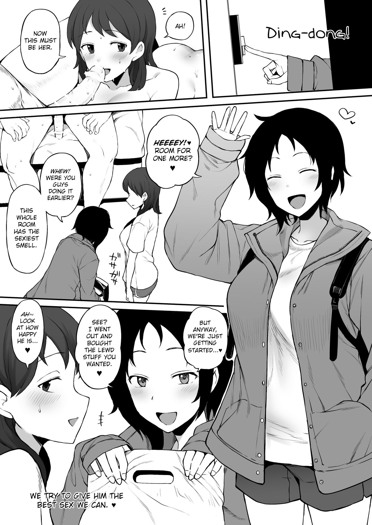Kokujin no Tenkousei ni Haha o NTR ru Chapter 6 Part 1 page 10 full