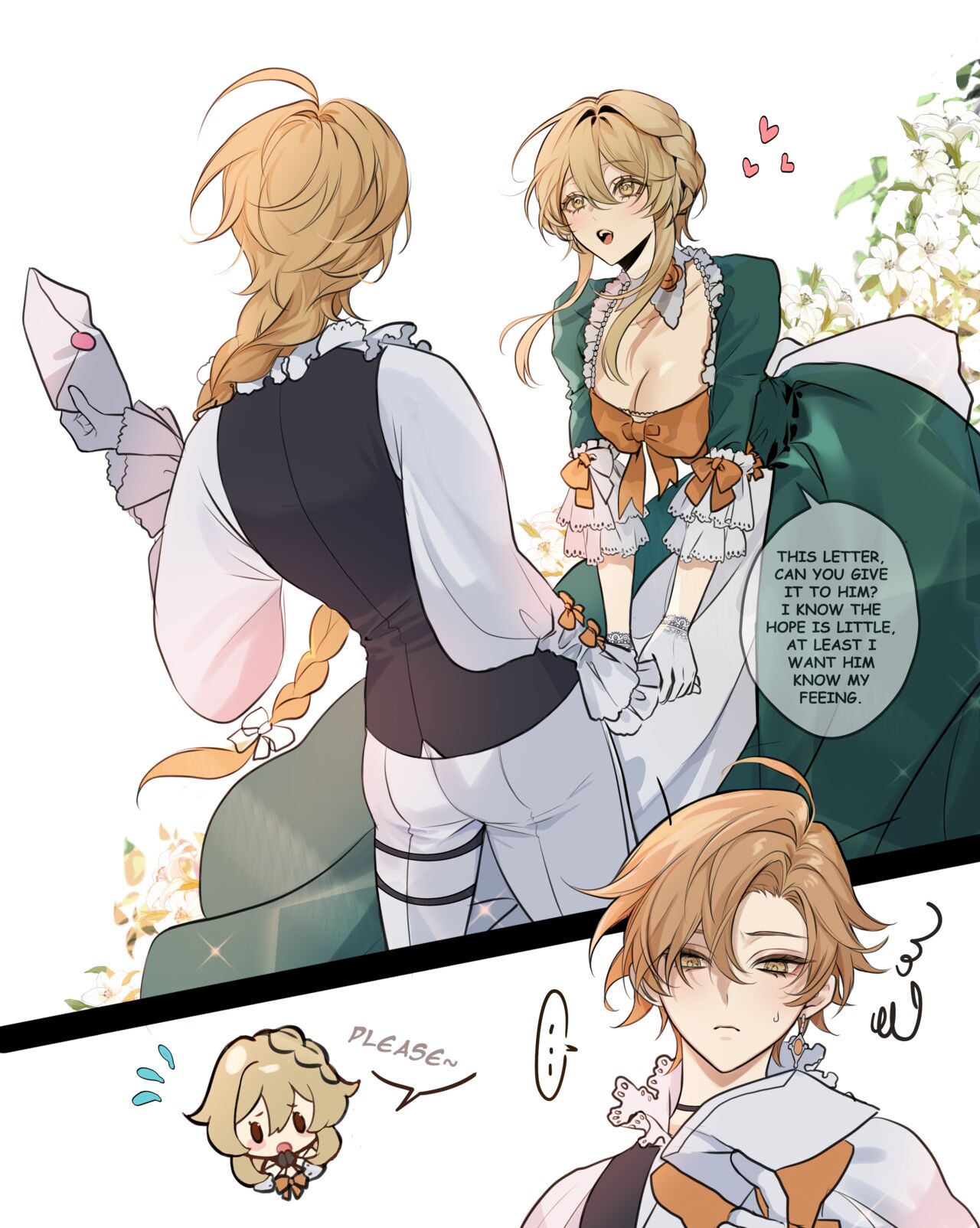 Genshin Royal AU page 2 full