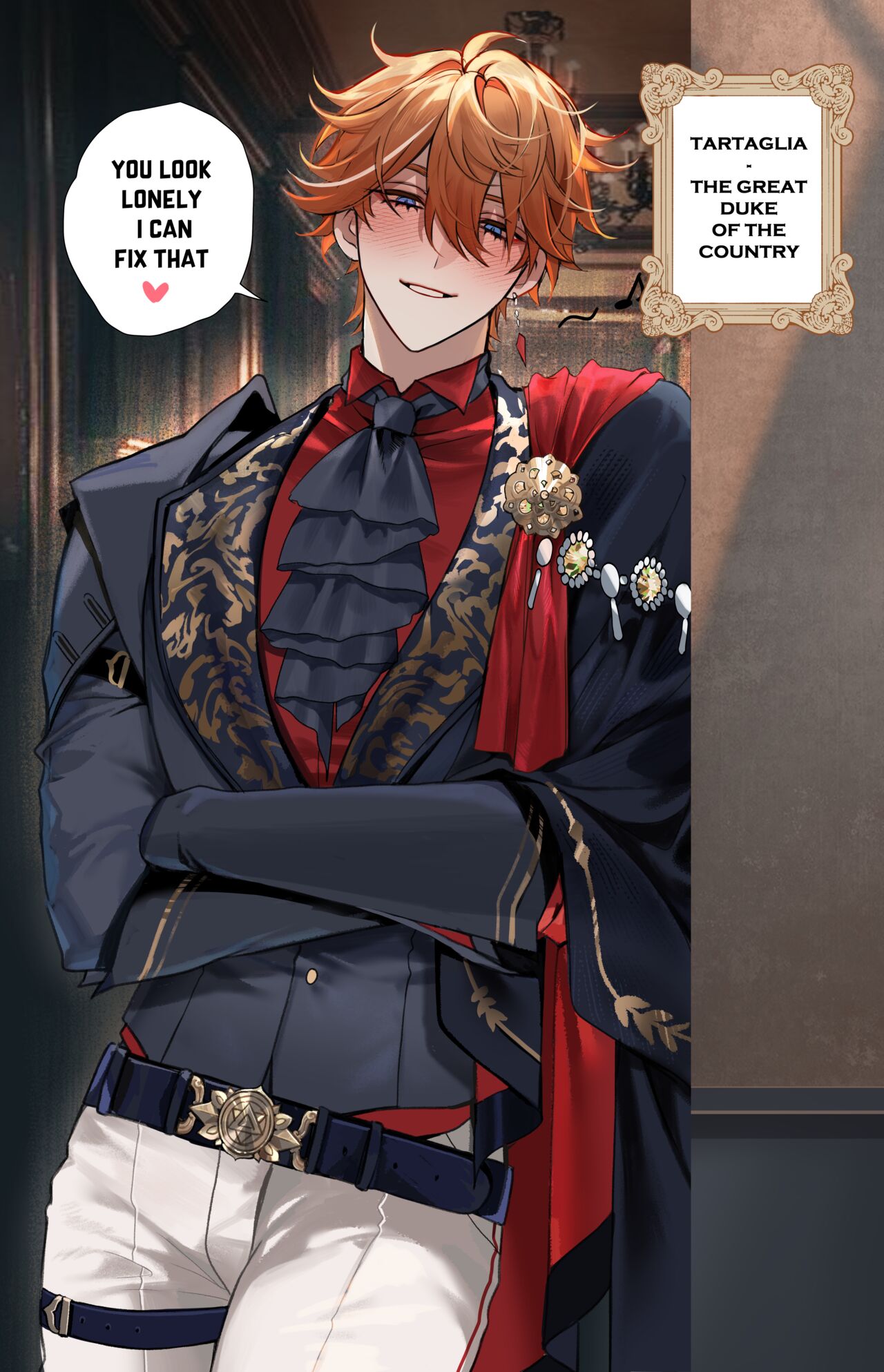 Genshin Royal AU page 9 full