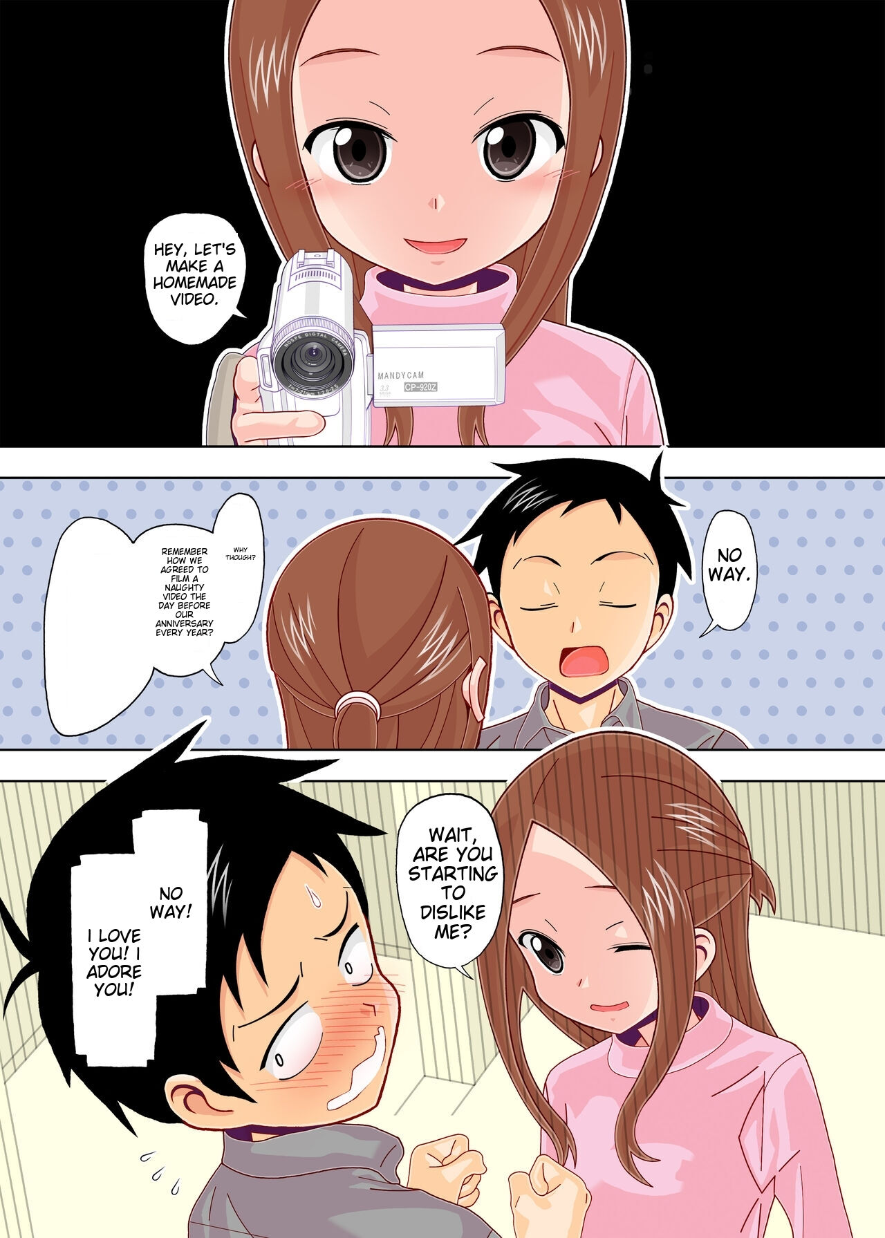 Karakai vs Critical Hit 4 Ninpu no Moto Takagi-san ga Love Love SEX Suru page 3 full