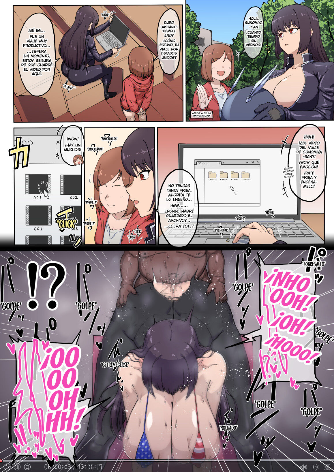 Kikokushita Kyonyuu Bidaisei no Yabasugiru Tabinokiroku ni Don Hiki Suru Tomo page 4 full