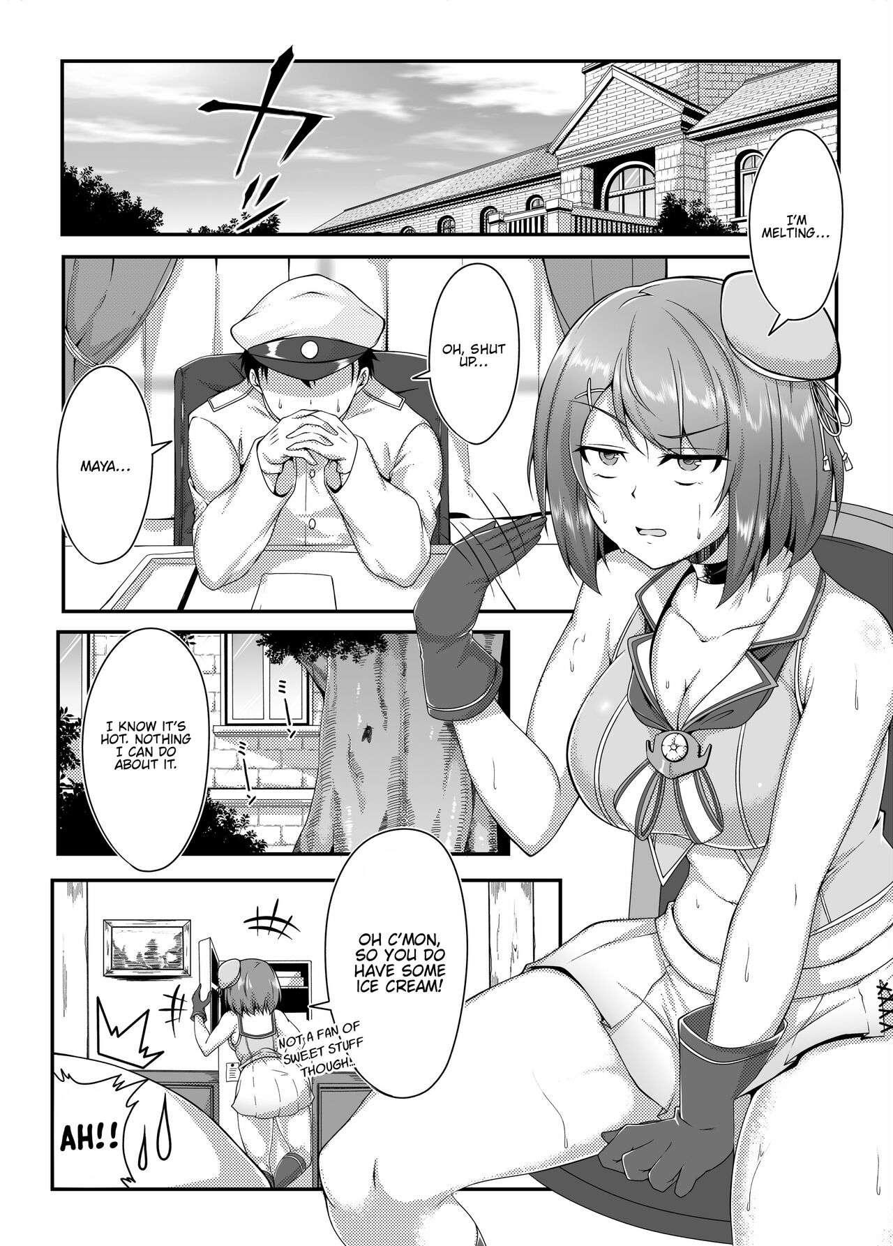 Maya-sama to Asedakux! | Sweaty Sex with Maya! page 2 full