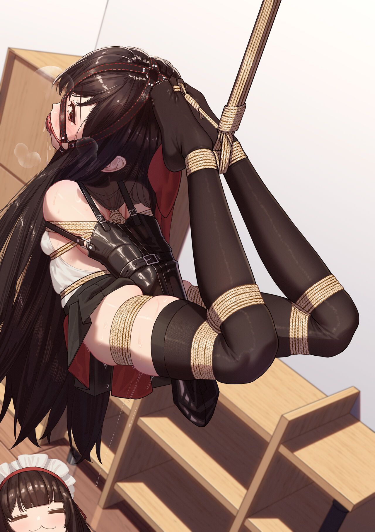 Ojou-sama no  Jibaku  Jiko | Young Lady's Selfbondage Misadventure page 7 full
