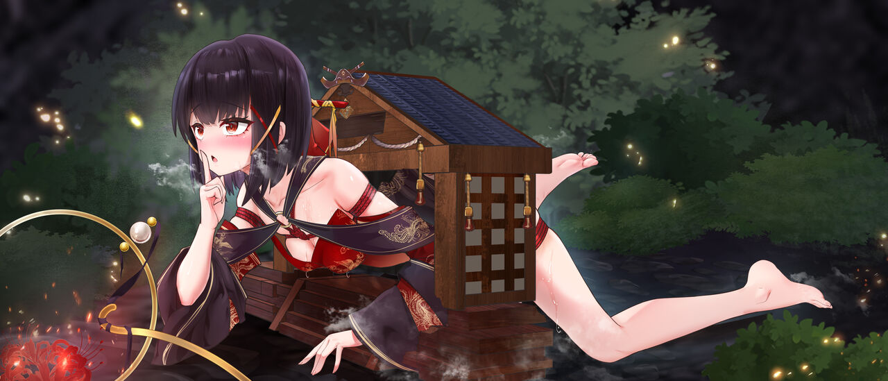 伪装自缚露出的时候卡进废弃神龛然后被路过的巨大哈士奇骑的女孩 page 1 full