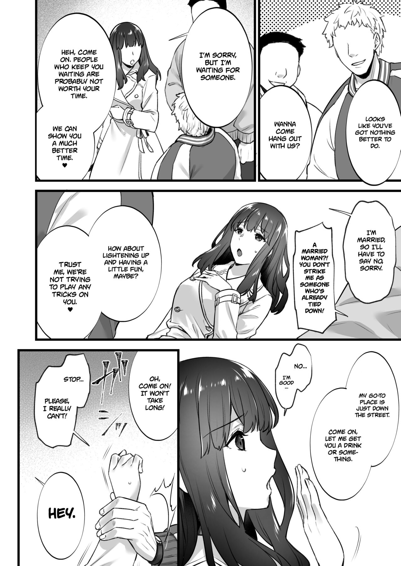 Rental Tanetsuke Oji-san 5 ~Uwaki Ochizuma, Hajimete no Rankou de Renzoku Tanetsuke Iki Shichaimasu~ | Rental Inseminator 5 - Cheating Wife Cums from Nonstop Creampies in Her First Orgy! page 9 full