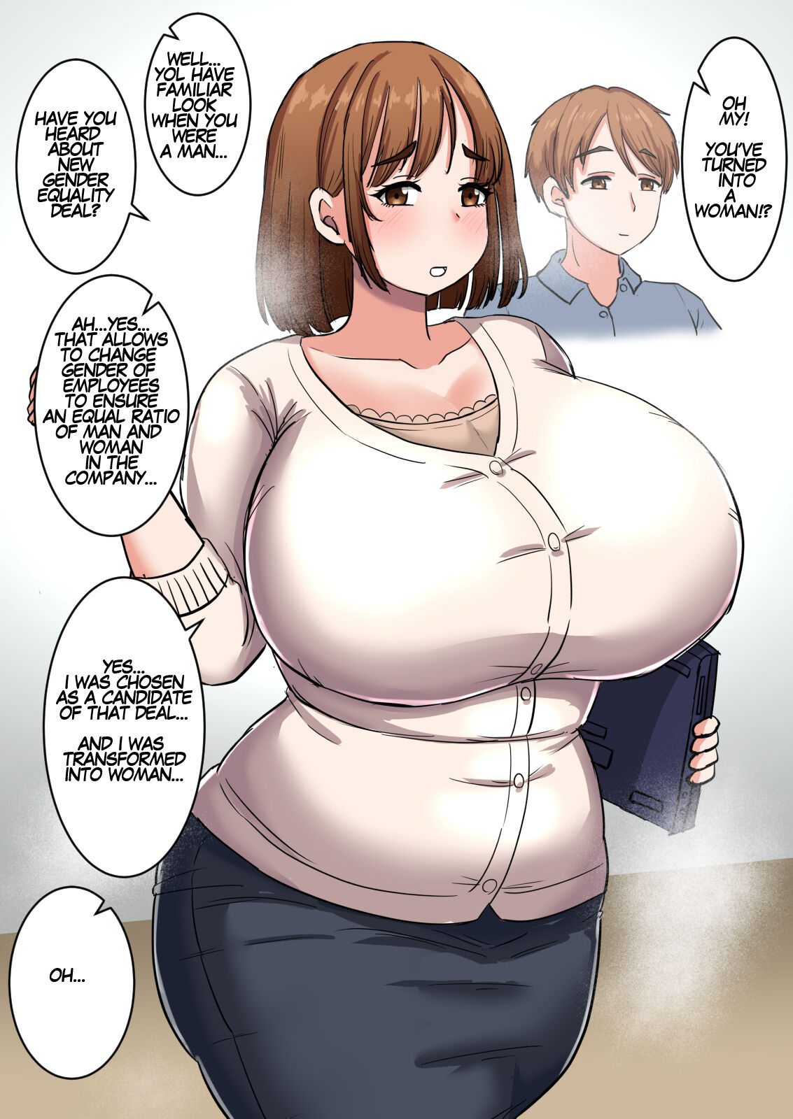 My Colleague Was Transformed Into a Woman page 2 full