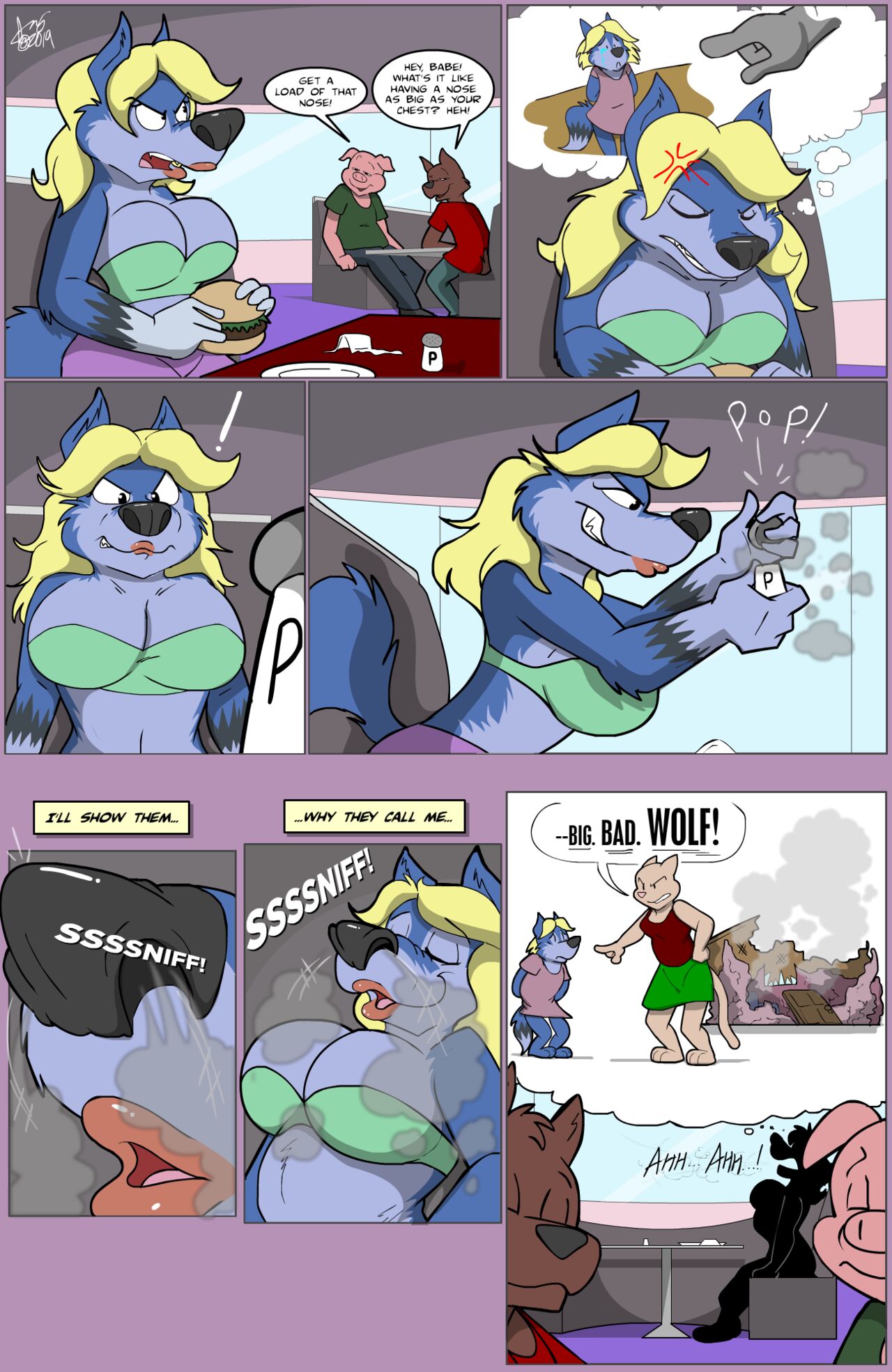 Step Aside, Said the Wolf, I Need to Sneeze page 1 full