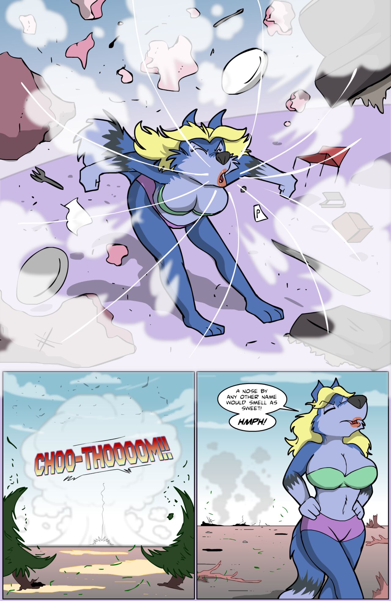 Step Aside, Said the Wolf, I Need to Sneeze page 3 full