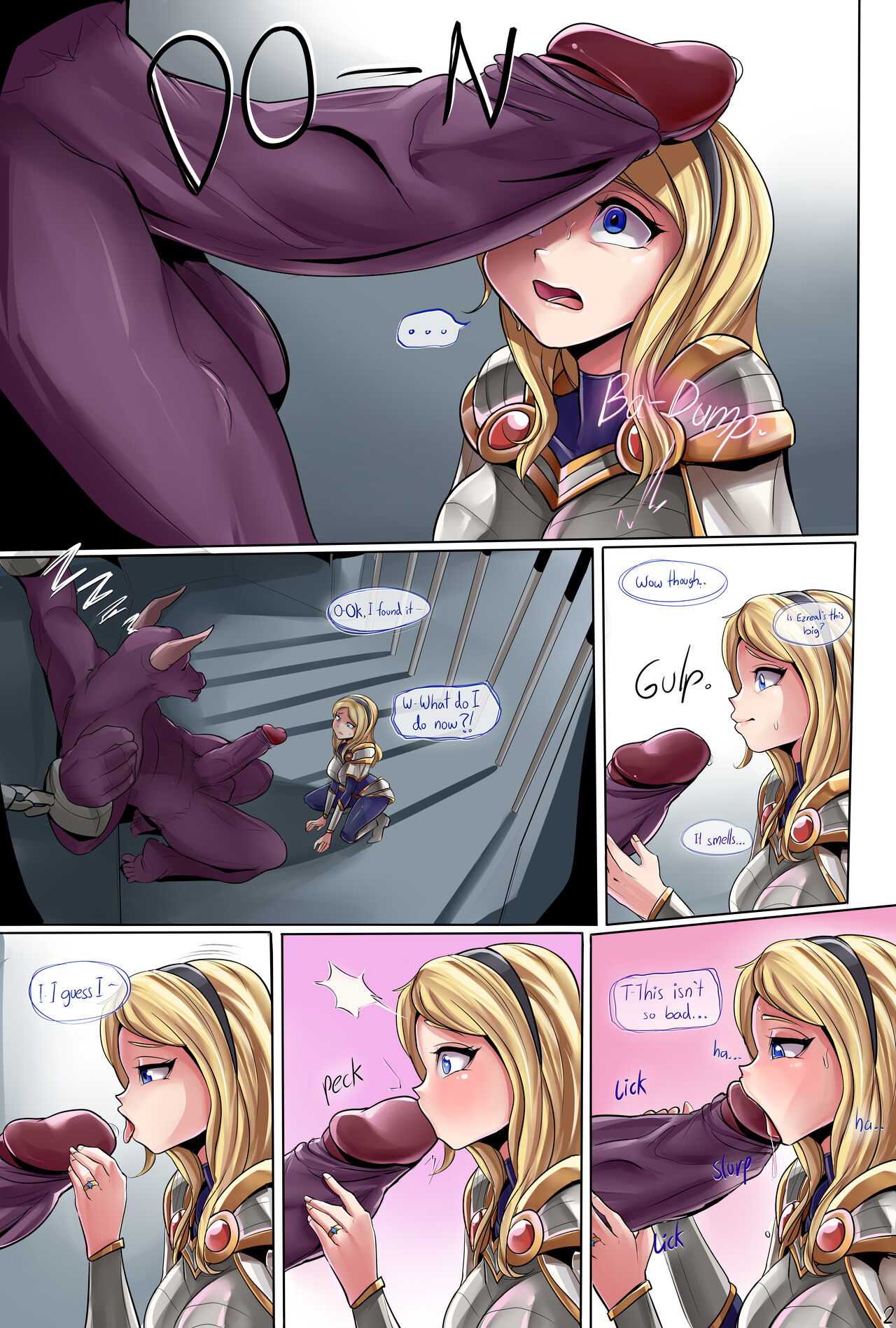 Lux &amp; the Minotaur - True Love's Rape page 3 full
