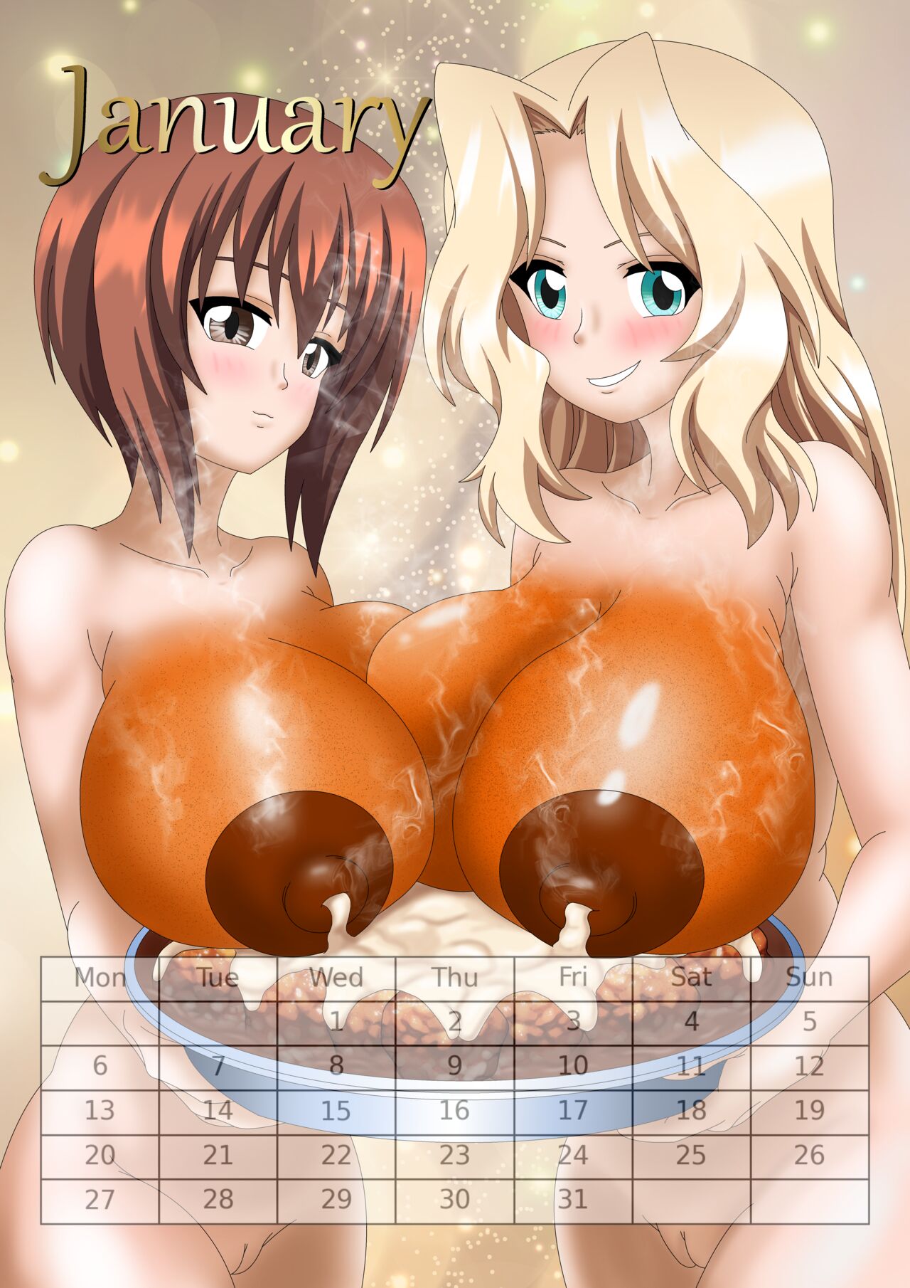 Girls und Panzer.  Das Abendessen.  Kalender2025.  . page 2 full