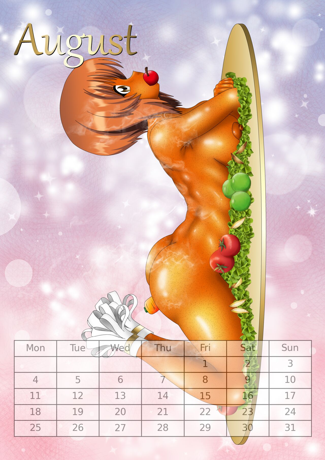 Girls und Panzer.  Das Abendessen.  Kalender2025.  . page 9 full