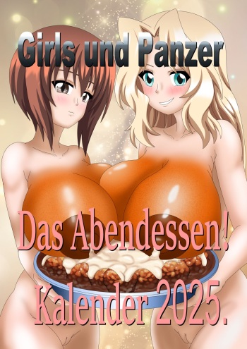 Girls und Panzer.  Das Abendessen.  Kalender2025.  . cover