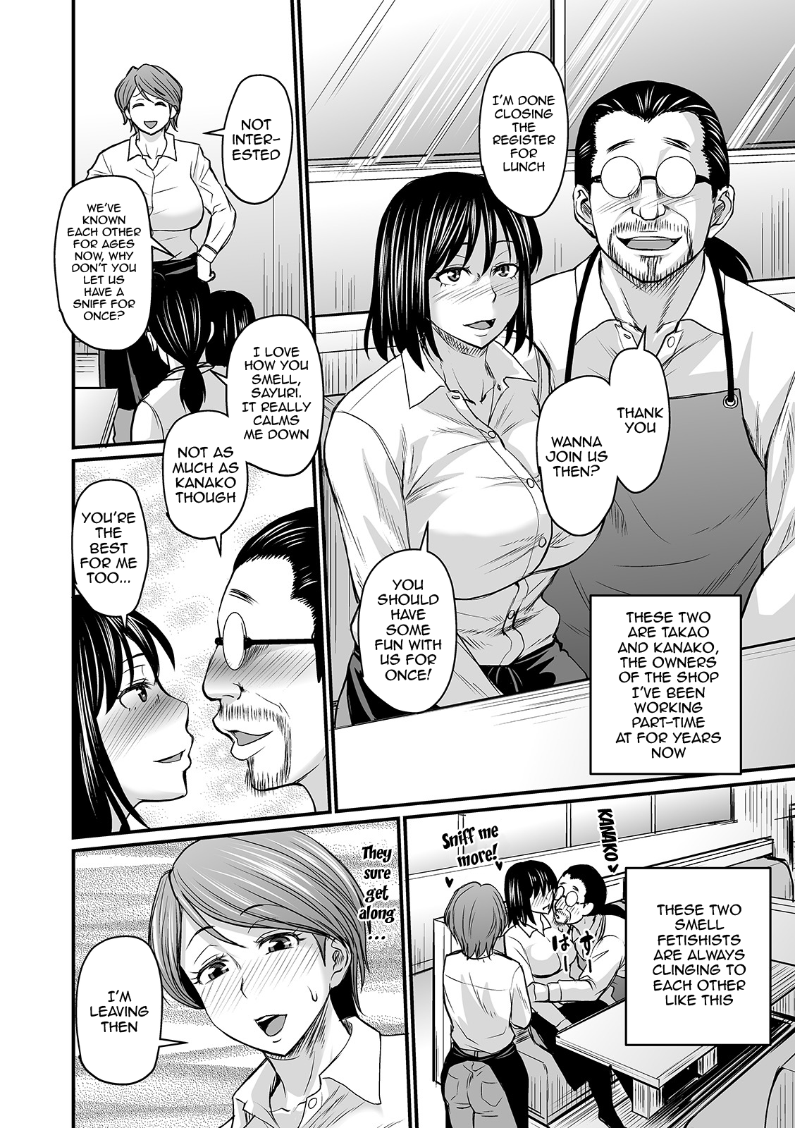 Mure Mesu Noukou Sumeru | The Thick Smell of a Female in Heat page 4 full
