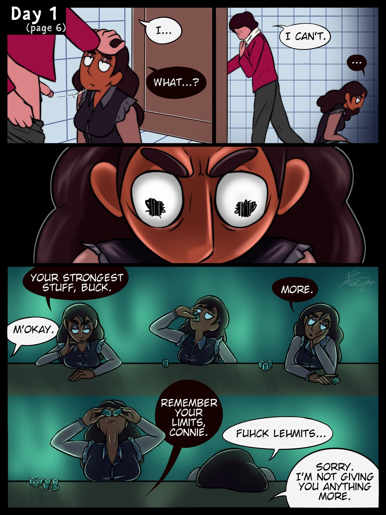One Week to Steal Me page 8 full