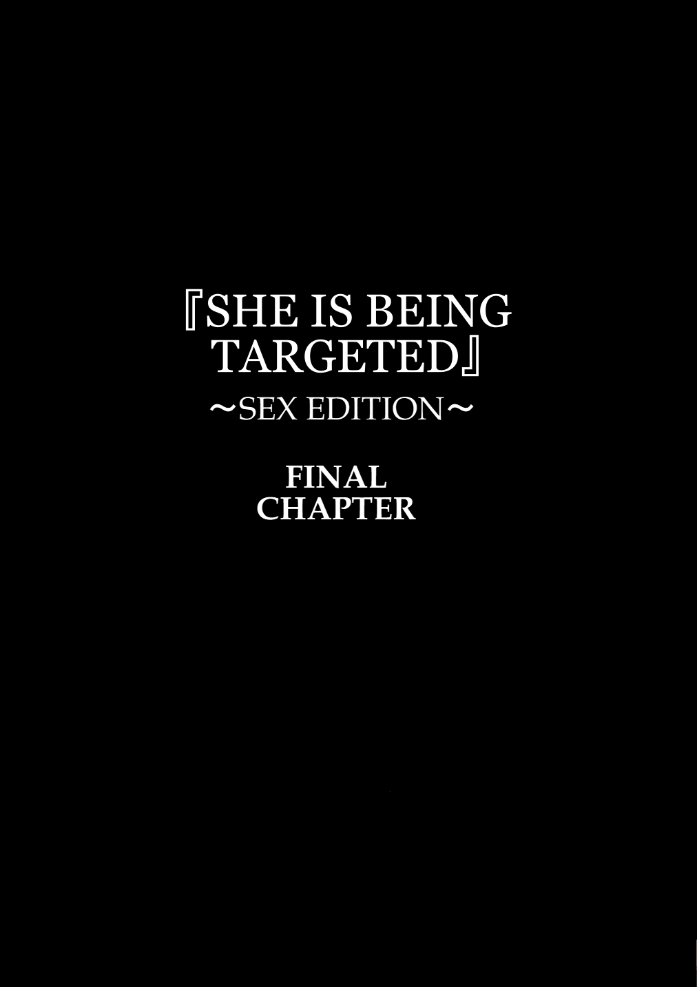 "Kanojo wa Nerawareteiru" ~Sex-hen~ Saishū Banashi | She Is Being Targeted ~Sex Edition~ Final Episode page 7 full