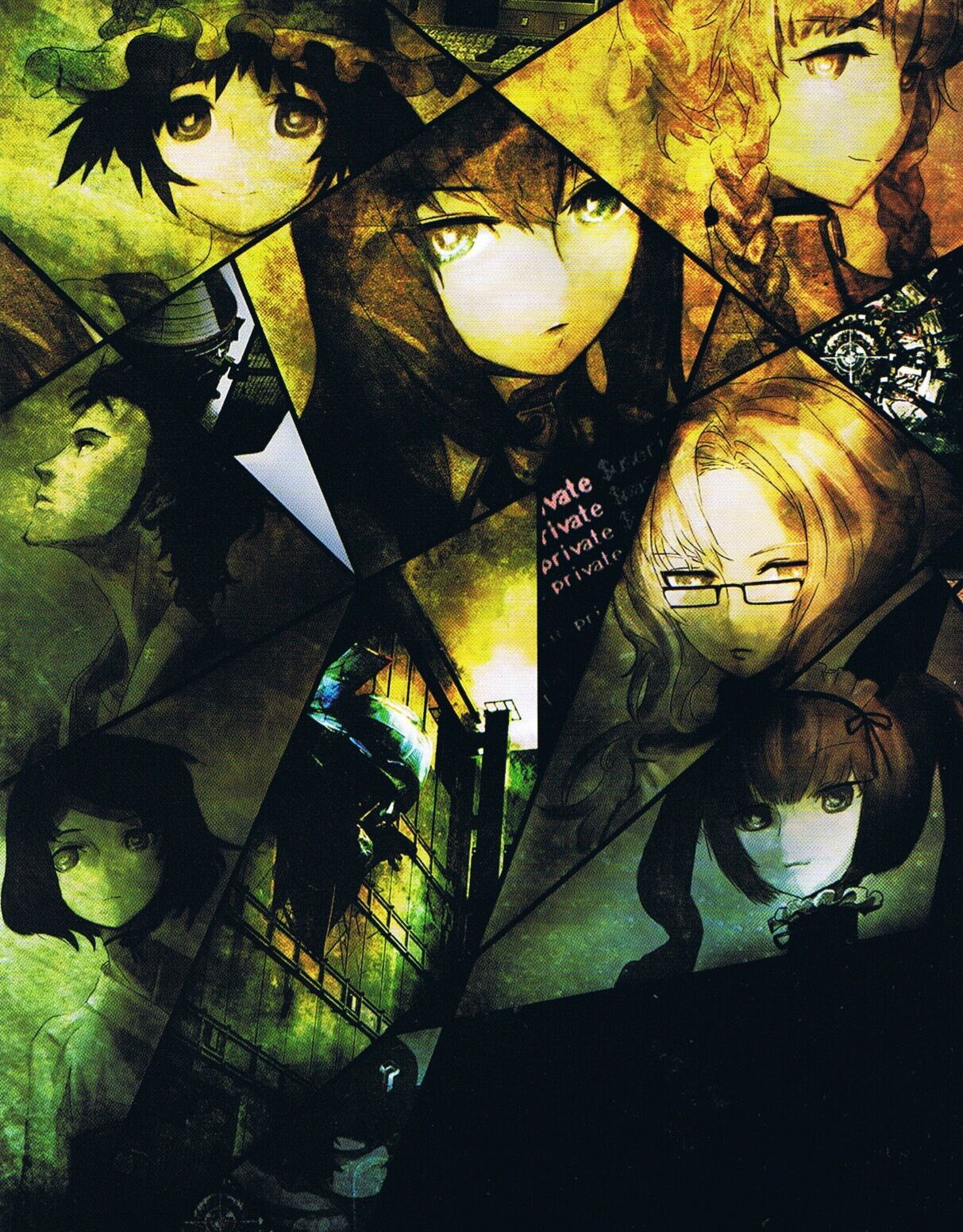 Steins Gate Illustration Collection page 4 full