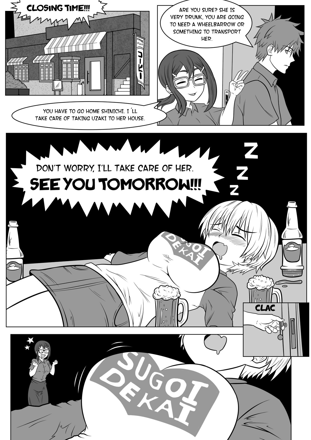 After Work Uzaki - Chan page 2 full
