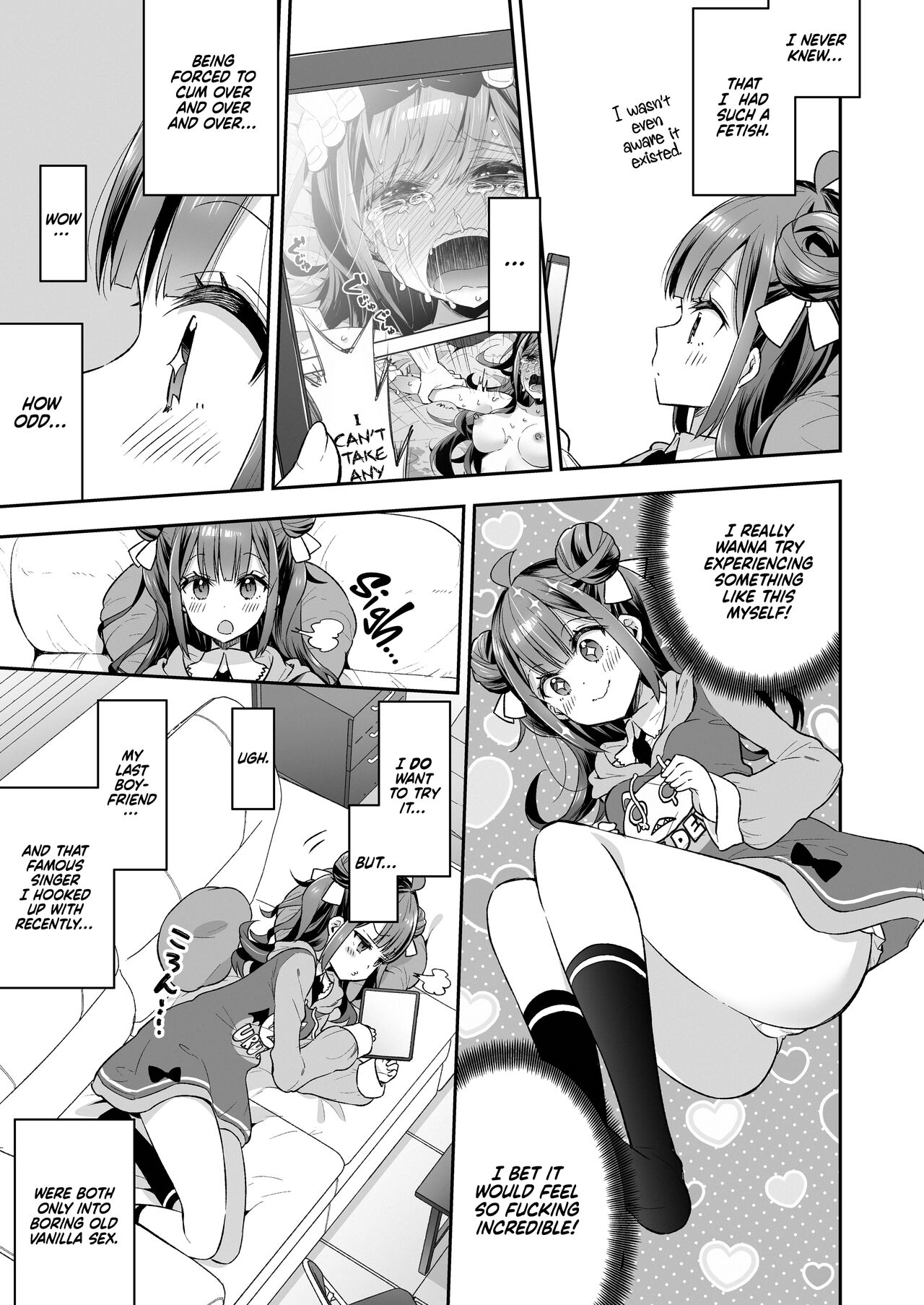 Akume Hime to Otaku-kun no Doku Ringo | The Orgasm Princess Can't Take Another Bite! page 9 full